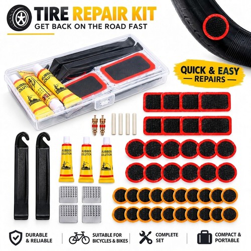 Bicycle flat cycle - flat, repair