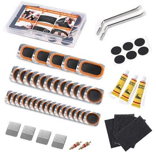 Bicycle puncture repair - bicycle, kit
