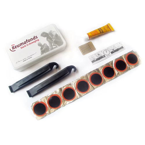 Bicycle flat tire repair - flat, kit