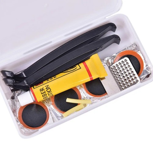 Bicycle puncture repair - bicycle, kit