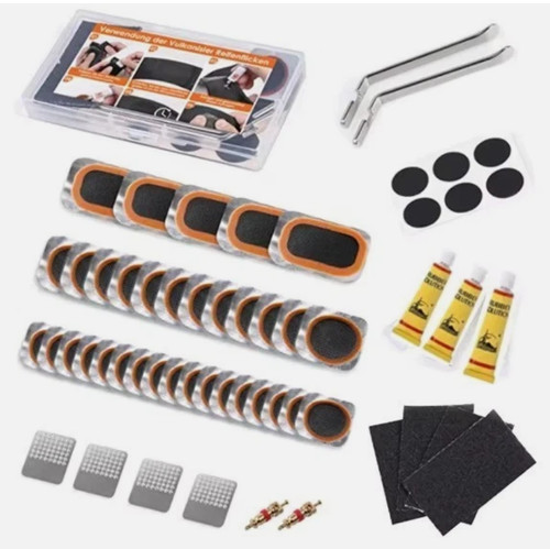Bicycle puncture repair - puncture,