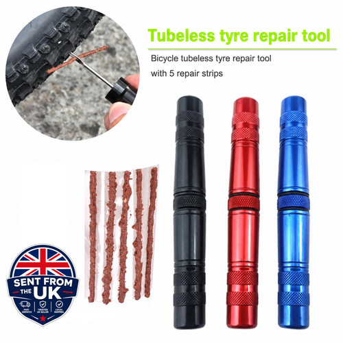 Tubeless bike tyre repair - bike,