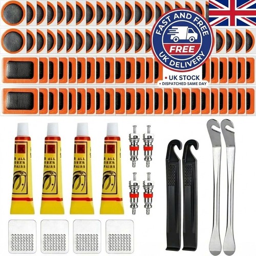 Bicycle puncture repair - puncture,