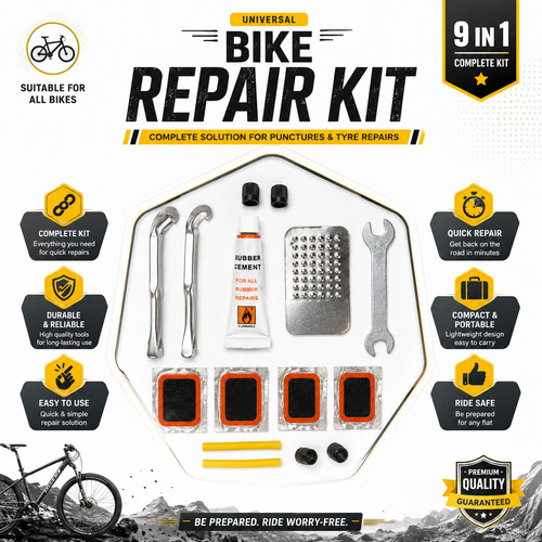 Bike bicycle tyre puncture - bicycle,