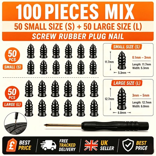 100 pcs tyre repair - 100,
