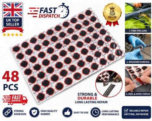 48x rubber puncture patch - 48x,