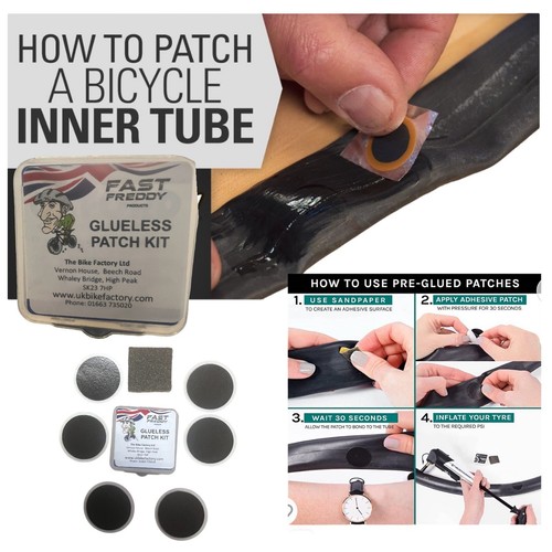Glueless bike puncture - bike, repair